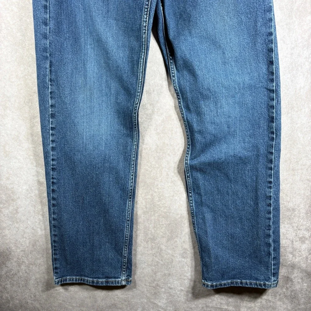 Levi's 505 Jeans Mens Size 36X32 Blue‎ Medium Wash Denim Straight Leg Everyday
